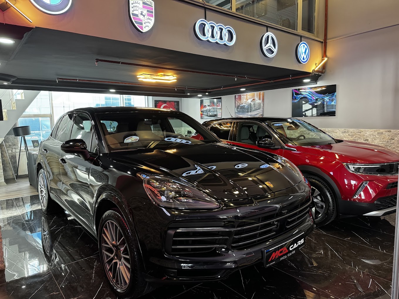 mca cars Showroom